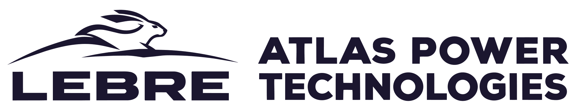The logos of Lebre and Atlas Power Technologies.